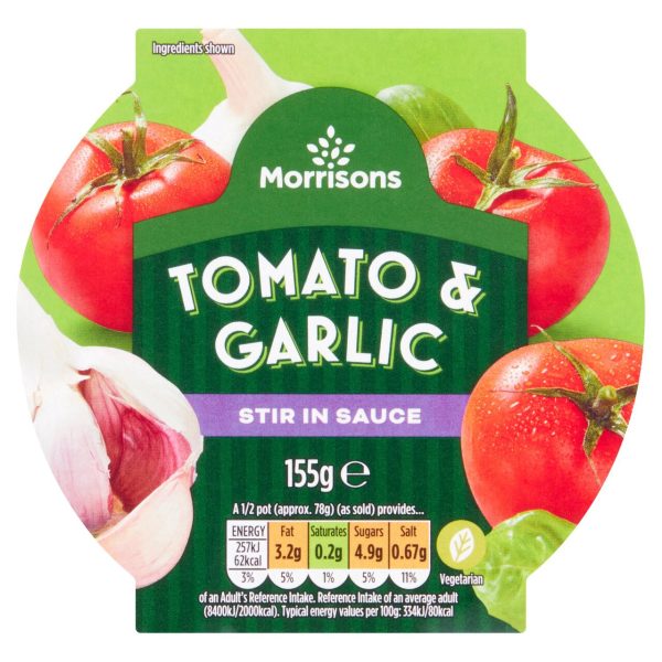 Tomato & Garlic Stir In Sauce