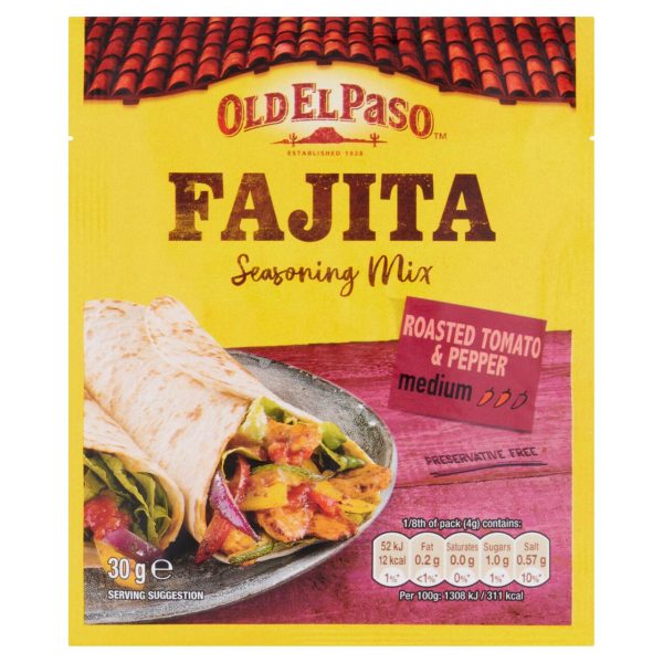 Old El Paso Roasted Tomato & Pepper Fajita Seasoning Mix