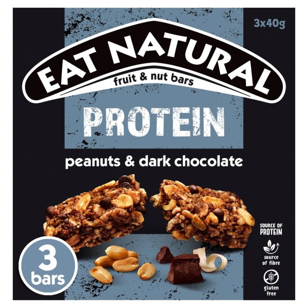 Eat Natural Protein Packed Cereal Bar with Peanuts & Chocolate Multipack