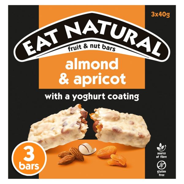 Eat Natural Cereal Bar Almond Apricot & Yoghurt Multipack