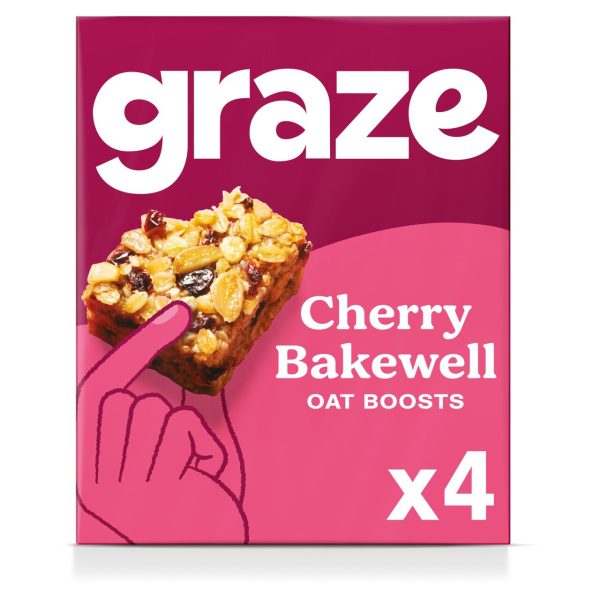 Graze Oat Boosts Cherry Bakewells