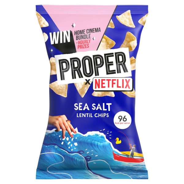 Properchips Sea Salt Lentil Chips