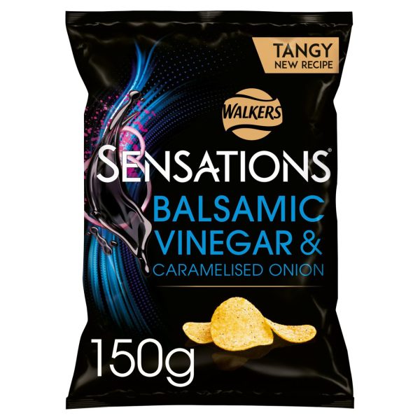 Walkers Sensations Balsamic Vinegar & Caramelised Onion Sharing Crisps