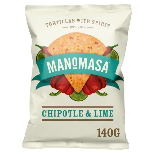 Manomasa Chipotle and Lime Sharing Tortilla Chips