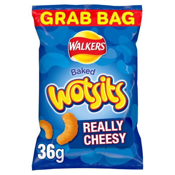 Walkers Wotsits Really Cheesy Snacks Crisps