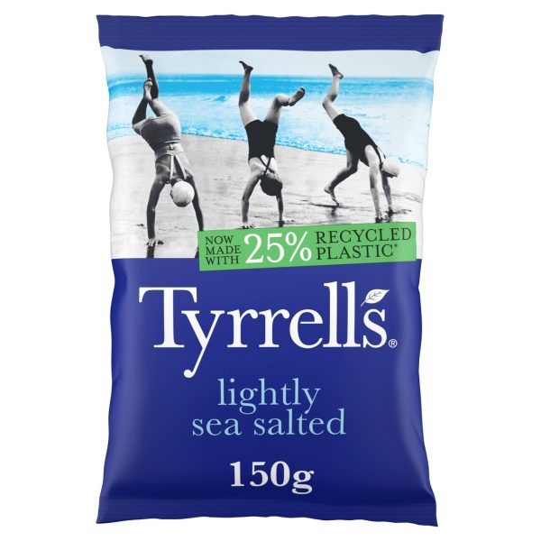 Tyrrells Lightly Sea Salted Sharing Crisps