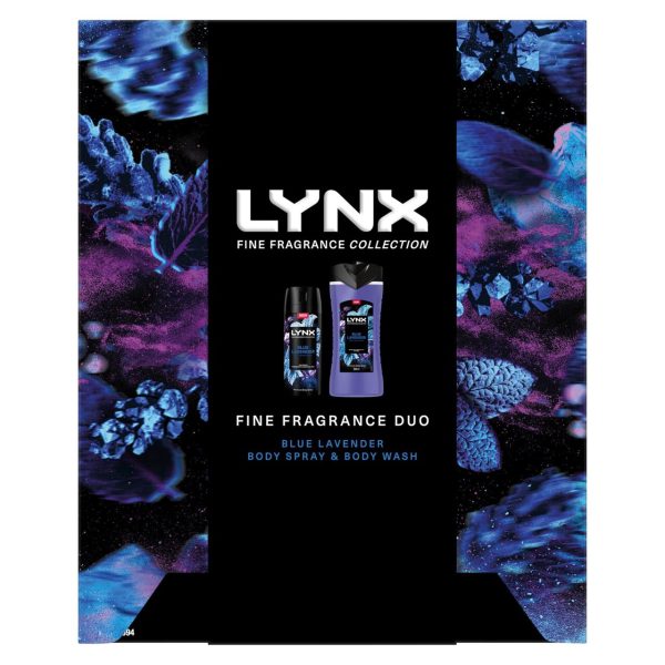 Lynx Fine Fragrance Blue Lavender Gift Set