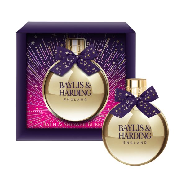 Baylis & Harding Moonlight Fig Luxury Bath and Shower Bubbles Gift Set