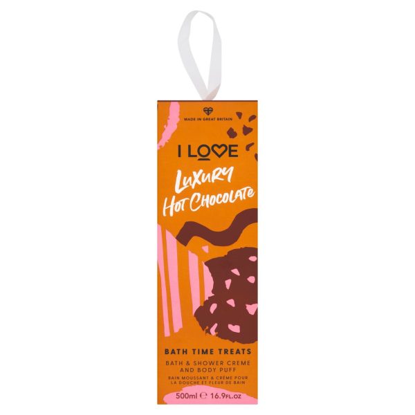 I Love Bath Time Treat Luxury Hot Chocolate 500ml