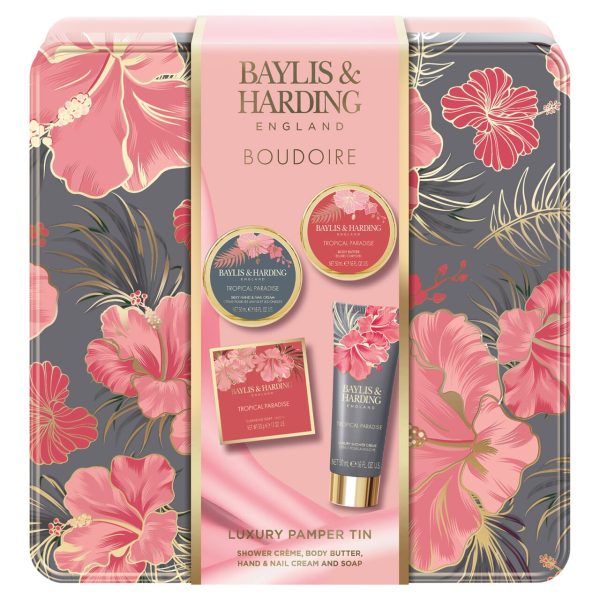 Baylis & Harding Boudoire Luxury Pamper Tin Gift Set