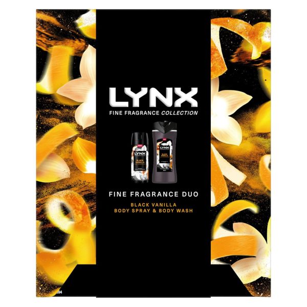 Lynx Fine Fragrance Black Vanilla Duo Gift Set