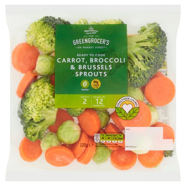 Carrot, Broccoli & Brussels Sprouts