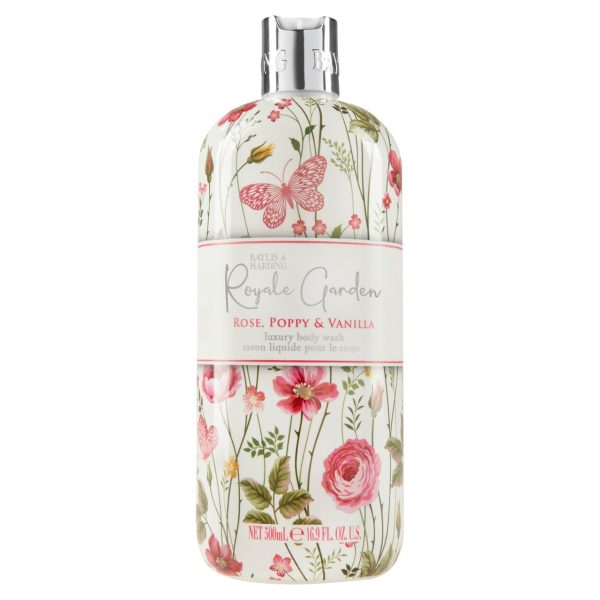 Baylis & Harding Royale Garden Rose Poppy & Vanilla Body Wash