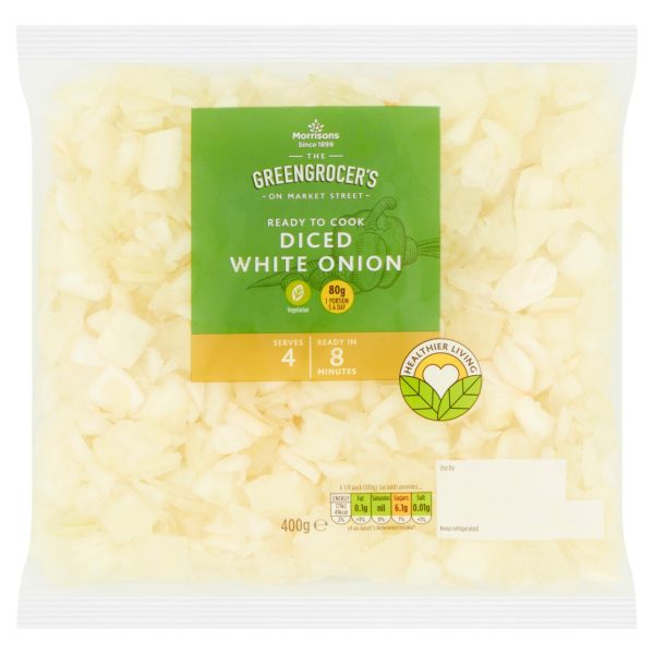 Diced White Onion