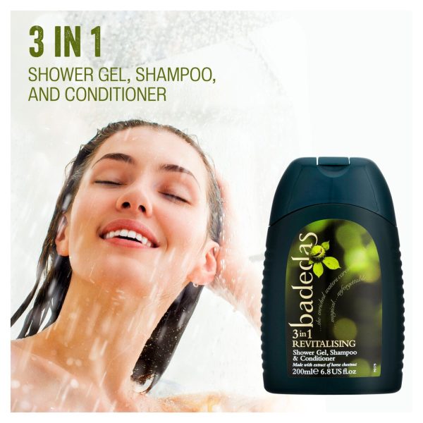 Badedas Revitalising Shower Gel, Shampoo & Conditioner