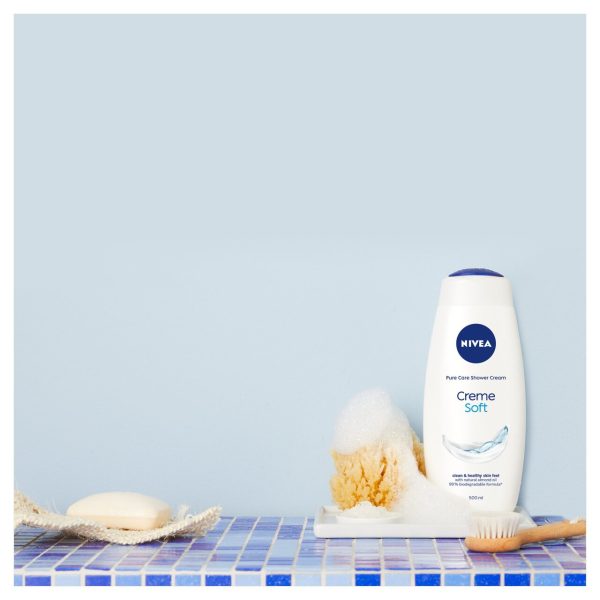 NIVEA Shower Cream Gel, Rich Moisture Soft