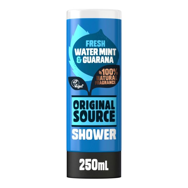 Original Source Blue (Watermint And Guarana) Foaming Shower Gel