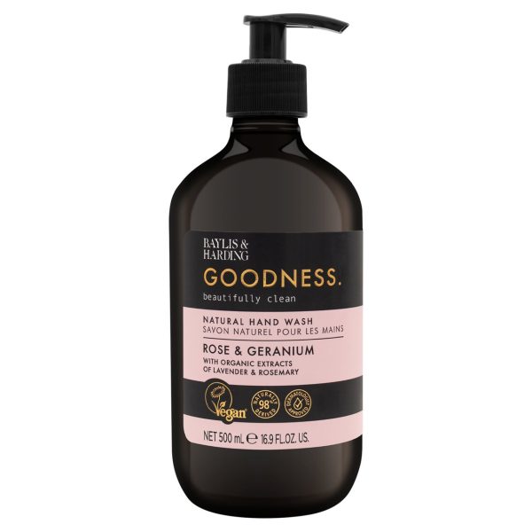 Baylis & Harding Goodness Rose & Geranium Natural Hand Wash