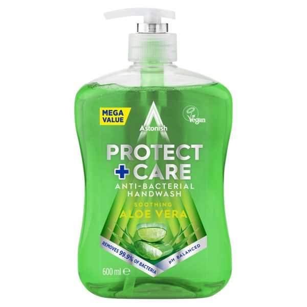 Astonish Protect & Care Anti-Bacterial Handwash Aloe Vera