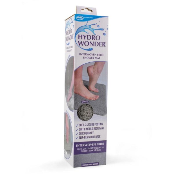 JML Hydro Wonder Grey Shower Mat