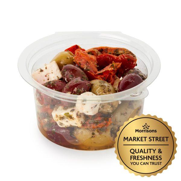 Market Street Deli Greek Olives with Slow Roasted Tomatoes & Feta