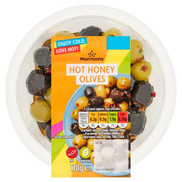 Morrisons Hot Honey Olives