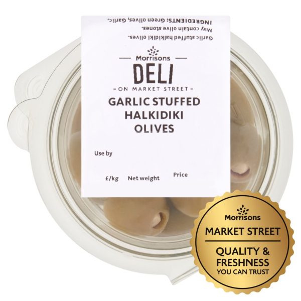 Market Street Deli Garlic Stuffed Halkidiki Olives