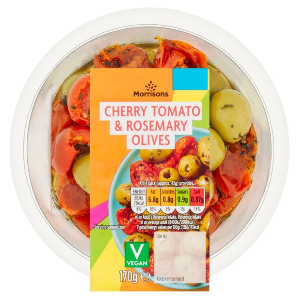 Morrisons Rosemary Olives With Tomato