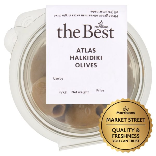 Morrisons The Best Greek Atlas Halkidiki Olives