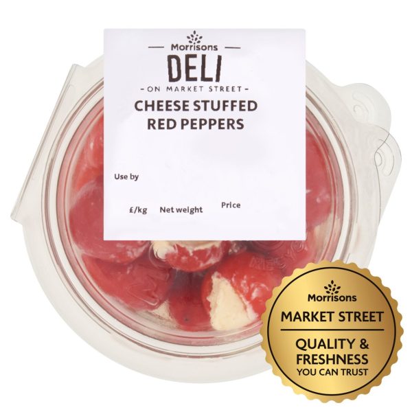 Morrisons Market Street Cheese Stuffed Red Peppers