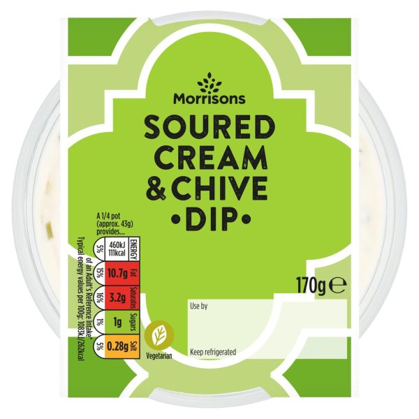 Morrisons Soured Cream & Chive Dip