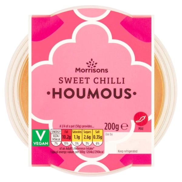 Morrisons Sweet Chilli Houmous