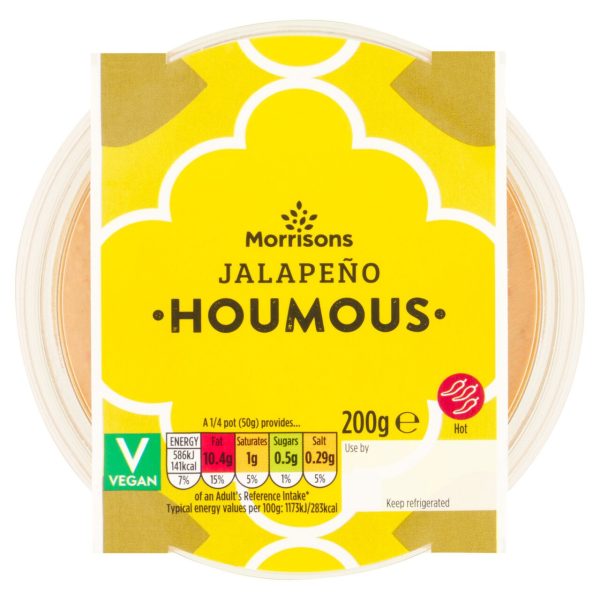 Morrisons Mexican Jalapeno Houmous