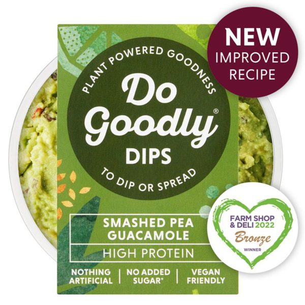 Do Goodly Dips Smashed Pea Guacamole