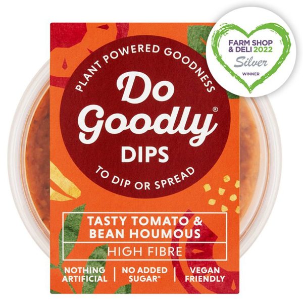 Do Goodly Dips Tasty Tomato & Bean Houmous