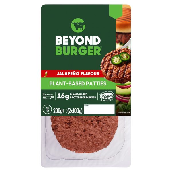 Beyond Burger Jalapeno Flavour Plant Based Patties