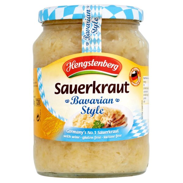 Hengstenberg Sauerkraut Bavarian Style (680g)