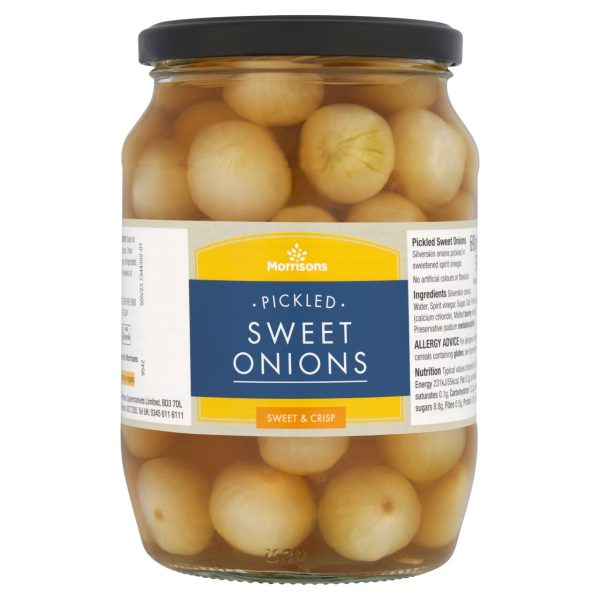 Morrisons Pickled Sweet Onions (690g)