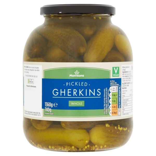 Morrisons Whole Gherkins (1.36kg)