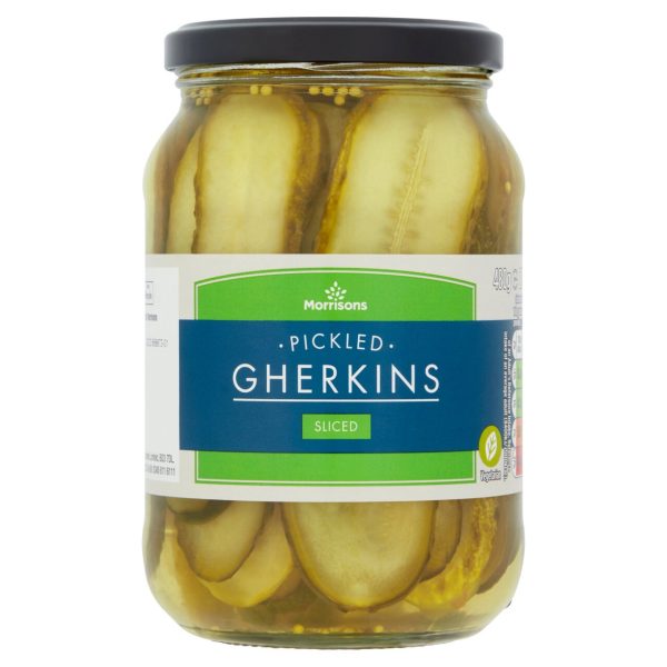 Morrisons Pickled Gherkins Sliced