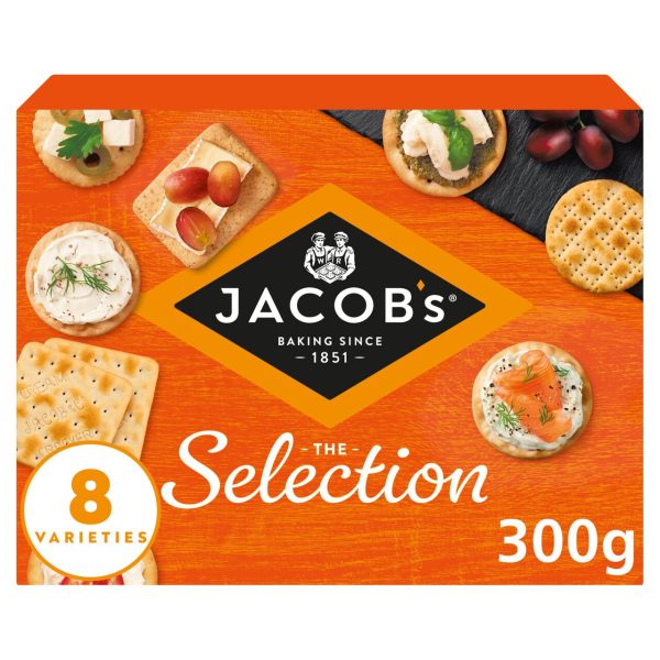 Jacob's Biscuits For Cheese 8 Variety Assortment