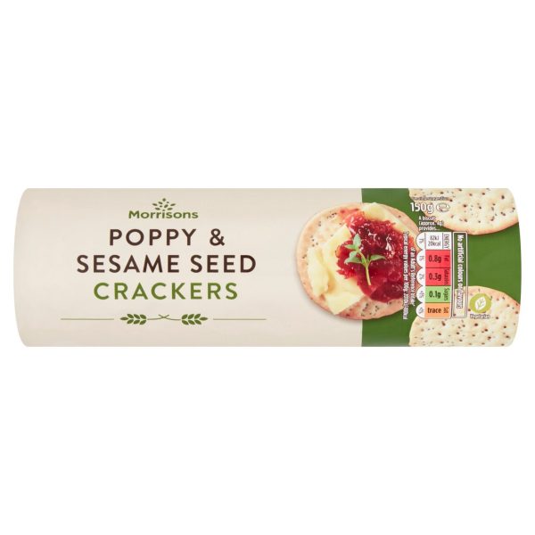 Morrisons Poppy & Sesame Thins