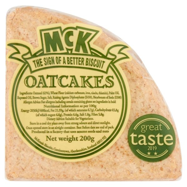 Mckenzie Thick Oatcakes 200G