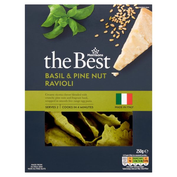 Morrisons The Best Basil Pesto Ravioli