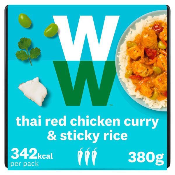 Weight Watchers Red Thai Chicken Curry With Sticky Jasmine Rice