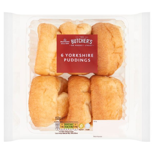 Morrisons 6 Yorkshire Puddings