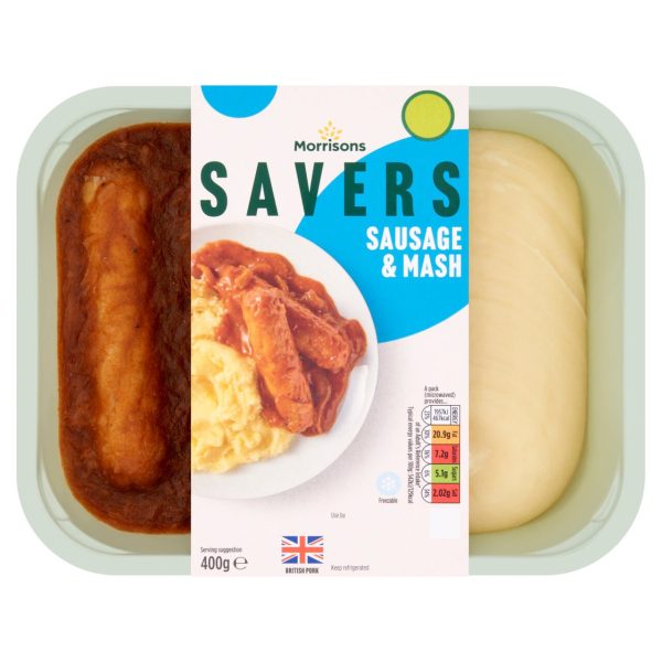 Morrisons Savers Sausage & Mash