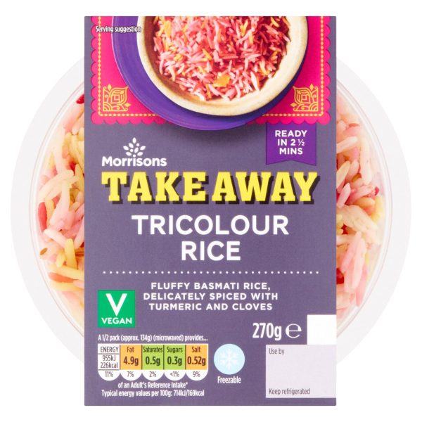 Morrisons Takeaway Tricolor Rice