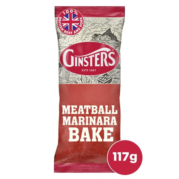 Ginsters Meatball Marinara Bake