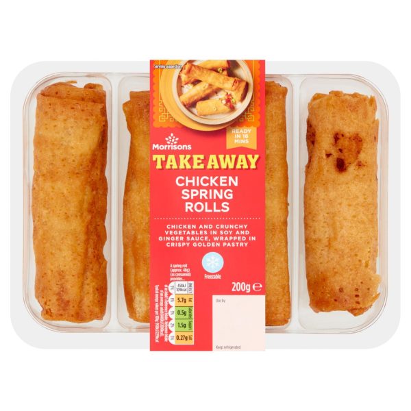 Morrisons Chicken Spring Rolls